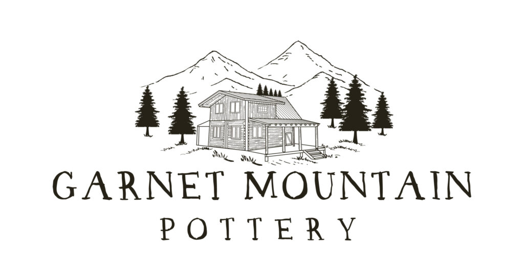 Garnet Mountain Pottery Logo